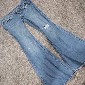 American Eagle Classic Blue Flare Jeans